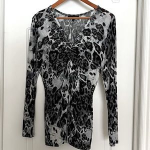 Karen Kane Animal Print Top